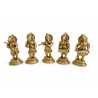 Brass Ganesha Musical Set